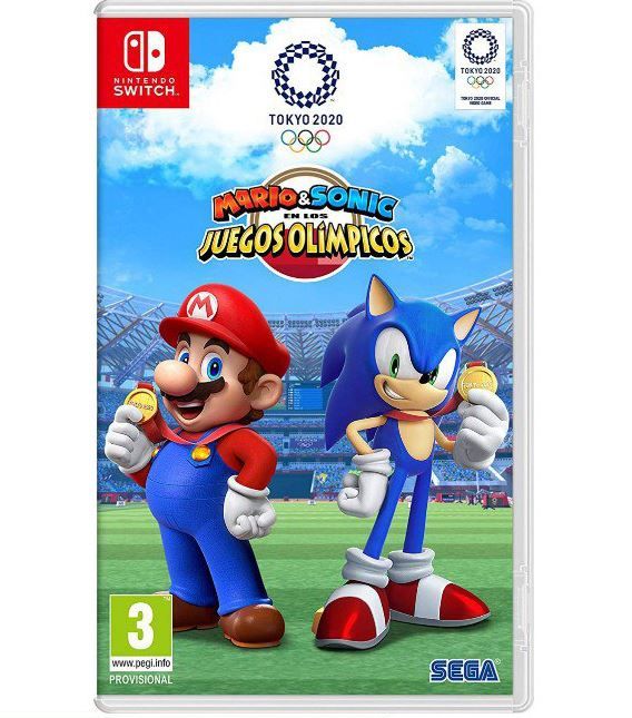 Mario Sonic En Los Juegos Olimpicos Tokio 2020 Solo 39 9 Nintendo Sonic Juegos Olimpicos