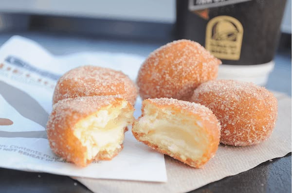 Taco Bell Cinnabon Delights Homemade food recipes Cinnabon delights