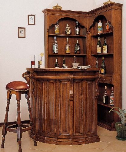 Corner Bar Cabinet