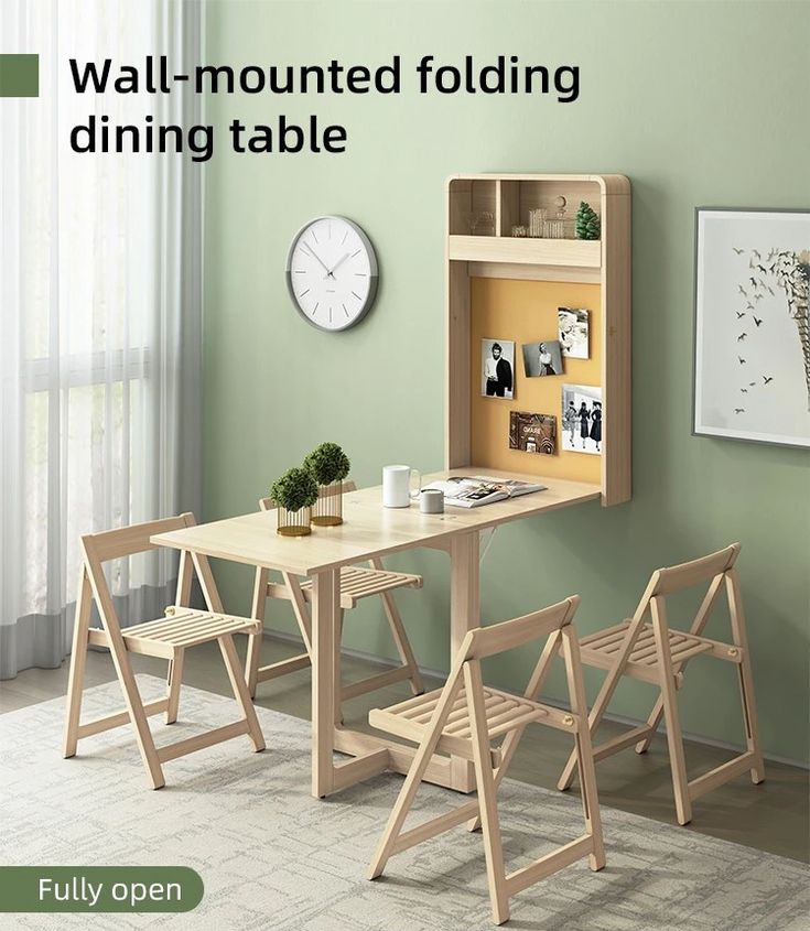 2021 New Design Wall Mounted Folding Desk and Dining Table
