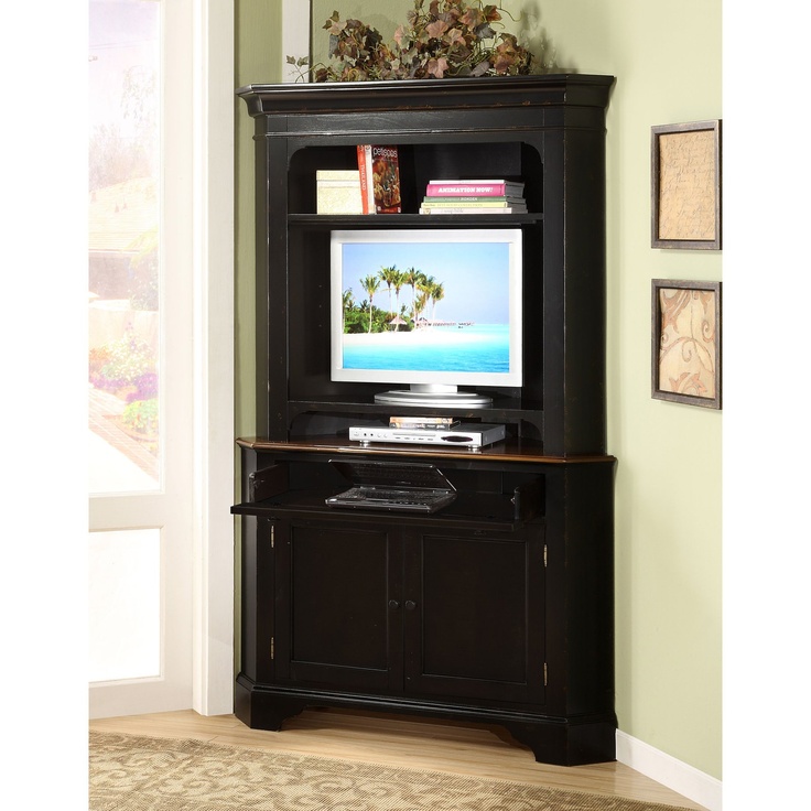 Pin On For The Home Pin On For The Home, Corner Computer Cabinet With Doors