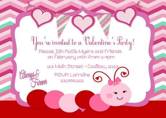 48 best s day invitations amp party favors for valentines invite wording