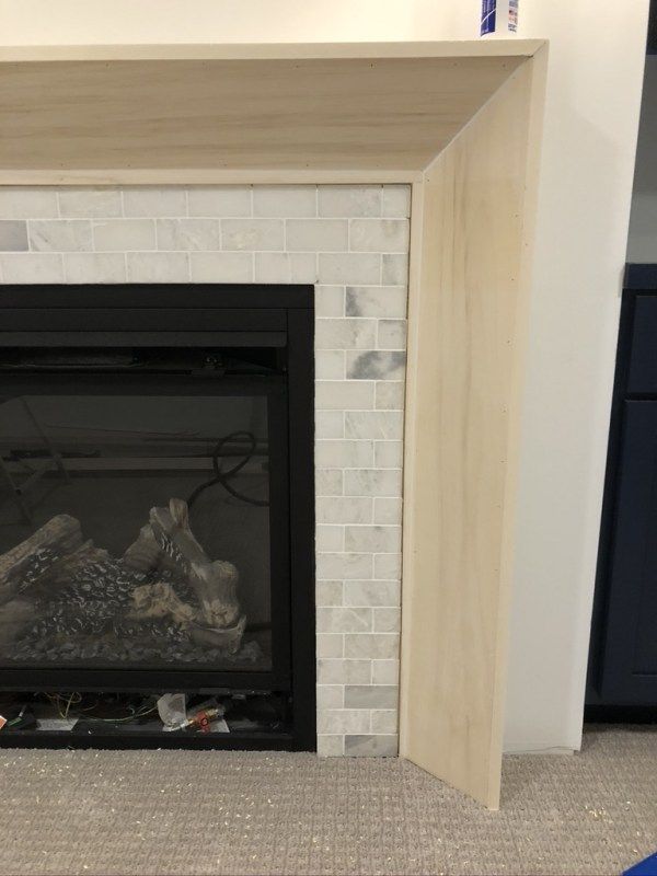 Pin On Fireplaces Pin On Fireplaces, How To Install Tile Around Gas Fireplace