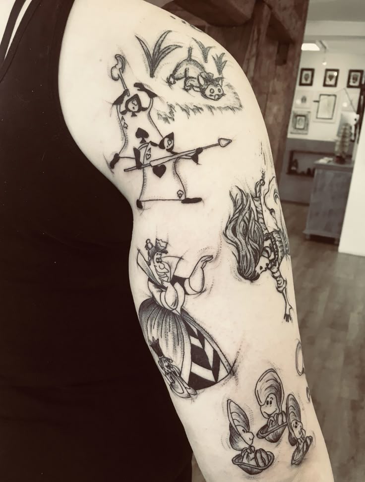 Tattoo Alice in Wonderland | Wonderland tattoo ...