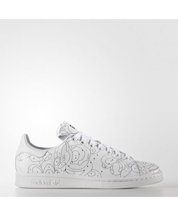 Womens Adidas Rita Ora Stan Smith White White Core Black S80292