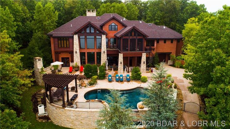 Step inside this incredible luxury estate at Lake of the Ozarks. This