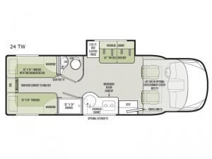 Wayfarer 24 Tw Motor Home Class C Diesel Motorhome Diesel