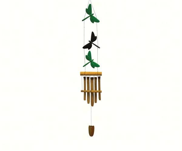 Dragonfly Trio Bamboo Wind Chime Wind Chimes Chimes Bamboo Wind Chimes