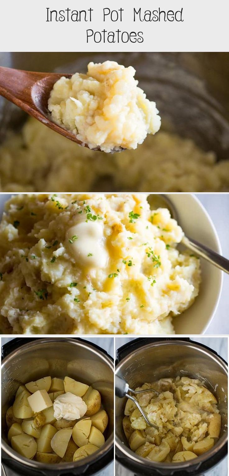 A guide for how to make Instant Pot Mashed Potatoes. This