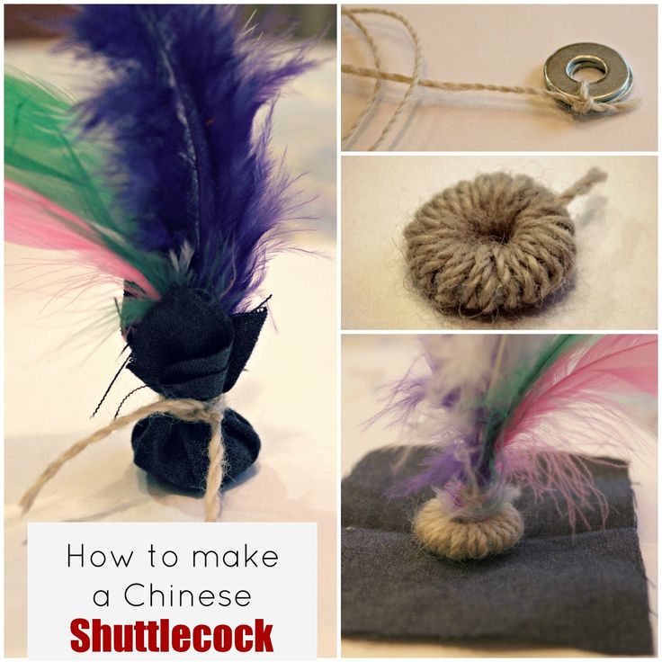 Chinese Shuttlecock Craft Chinese Shuttlecock Craft