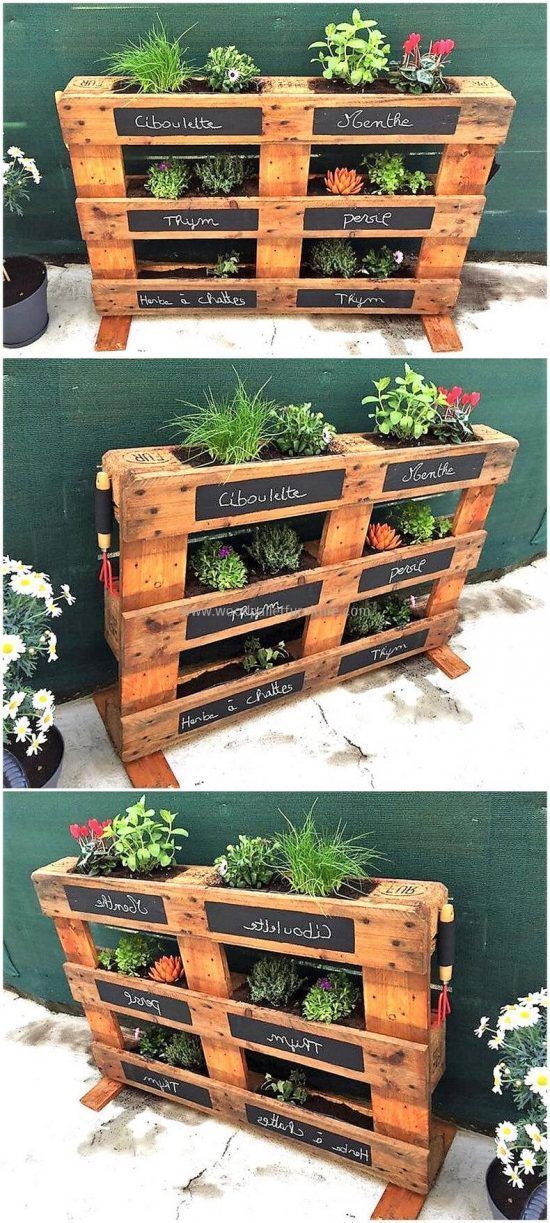 Pallet Garden Ideas Diy Projects Pinterest Best Tutorials