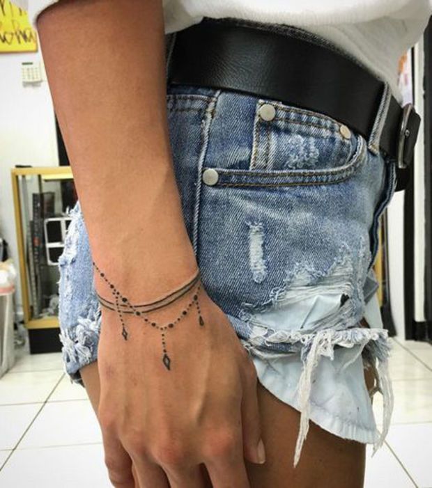 tattoo : 19 tatouages au poignet beaucoup plus jolis qu'un simple