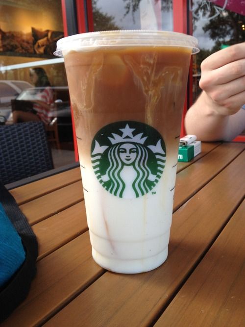 Starbucks Drink White On Bottom Brown On Top Starbucks Drink White On Bottom Brown On Top