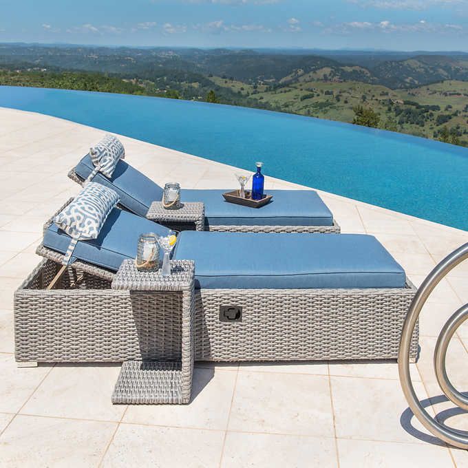 Niko 4 Piece Chaise Lounge Set Wooden Outdoor Furniture Pool - Adams Usa White Stackable Plastic Stationary Chaise Lounge Chair S With Slat Seat Niko 4 Piece Chaise Lounge Set Wooden Outdoor Furniture Pool - Adams Usa White Stackable Plastic Stationary Chaise Lounge Chair S With Slat Seat