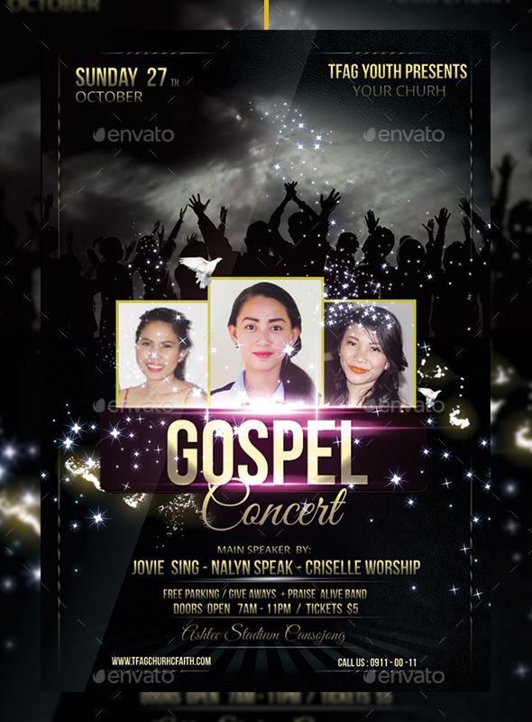 music concert flyers