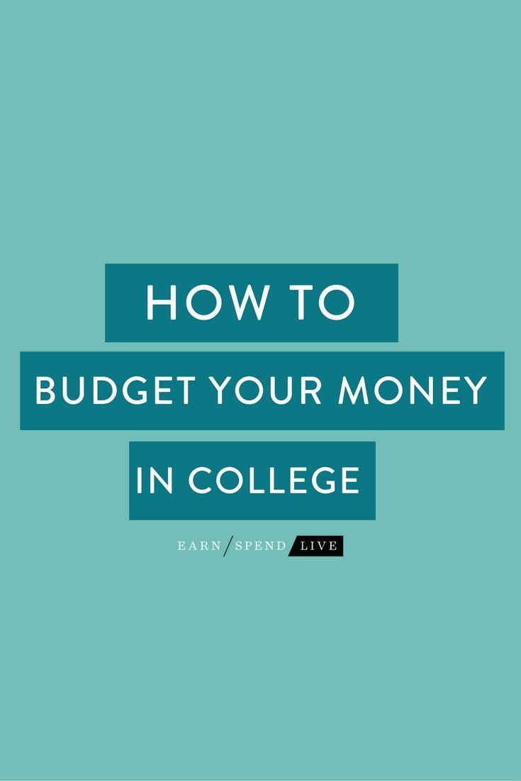 8 easy ways to budget in college college tips budgeting budgeting college