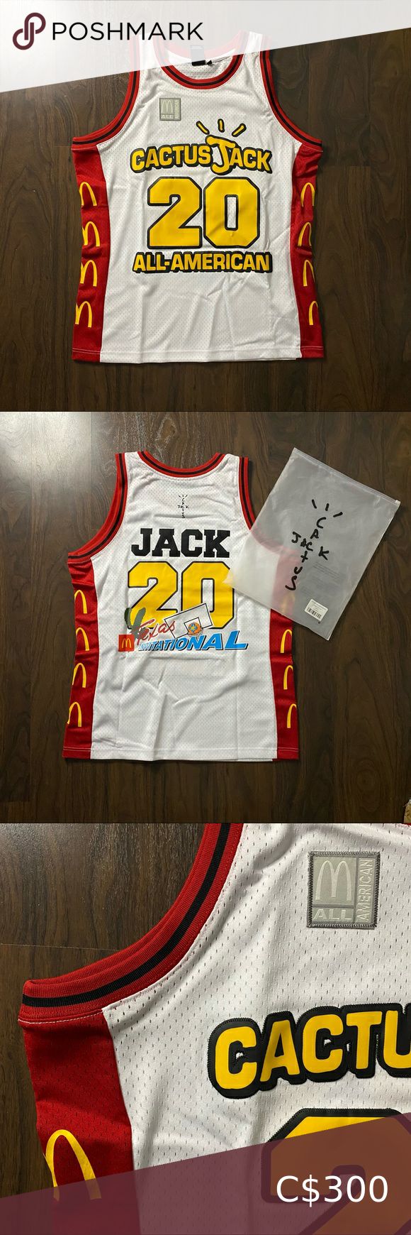 Travis Scott x McDonald’s Texas Invitational Basketball Jersey | Travis