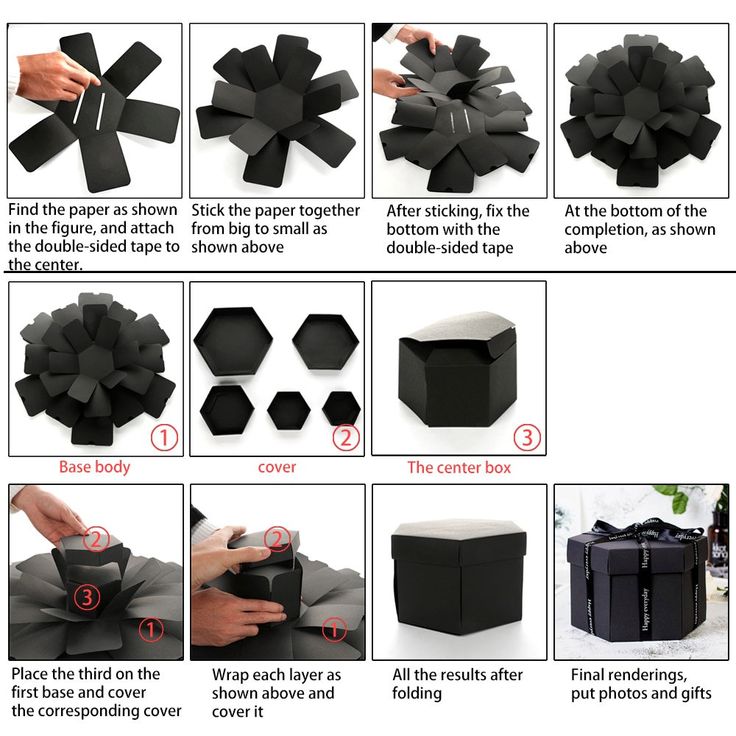 Explosion Gift Box Surprise Love Paper Box Gift Package Etsy Diy Anniversary Gift Creative Diy Gifts Gift Packaging Diy
