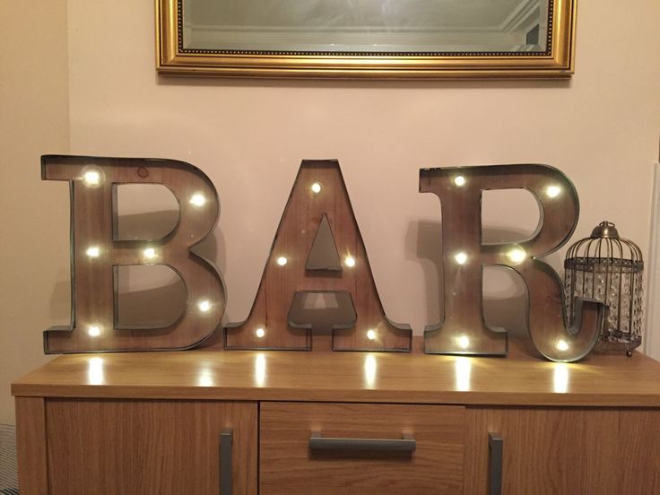 Freestanding BAR Wooden Rustic 16