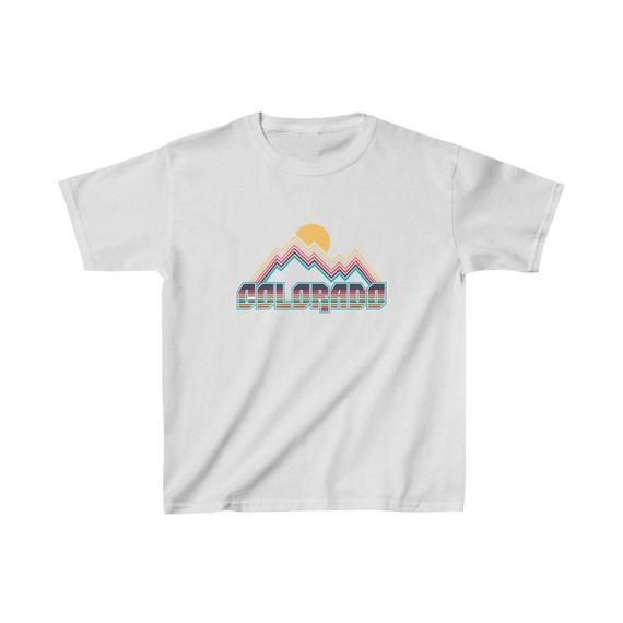 Colorado Vintage Mountain Drawing Unisex Infant T-Shirt