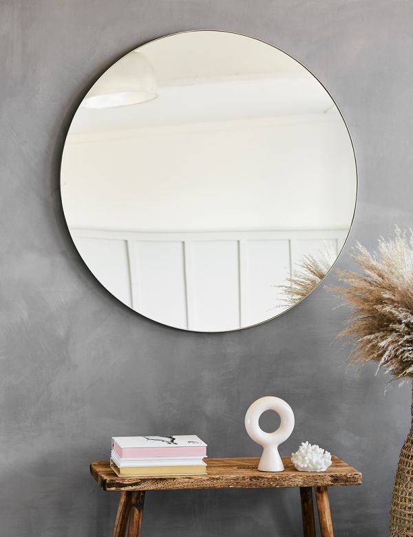 Round Mirror Gold Colored Home All H M Us In 2020 Runde Spiegel Spiegel Schmucken Flur Spiegel