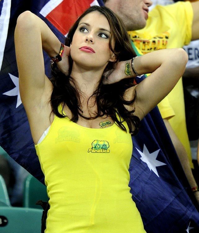 Nude Woman Football Fans