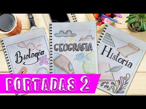 Portadas fáciles y bonitas Parte 2 | Biología, Geografía e Historia | Portadas para cuadernos - thptnganamst.edu.vn | Portadas de geografia, Portadas de  cuadernos, Portadas