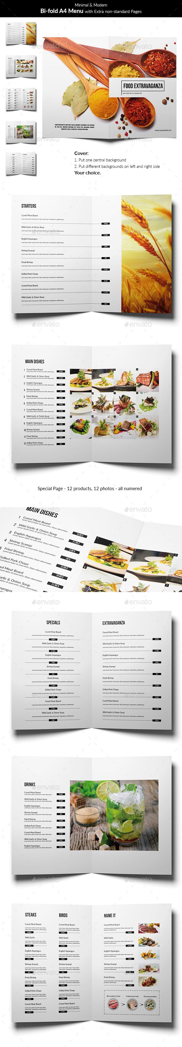 how to create a restaurant menu in word