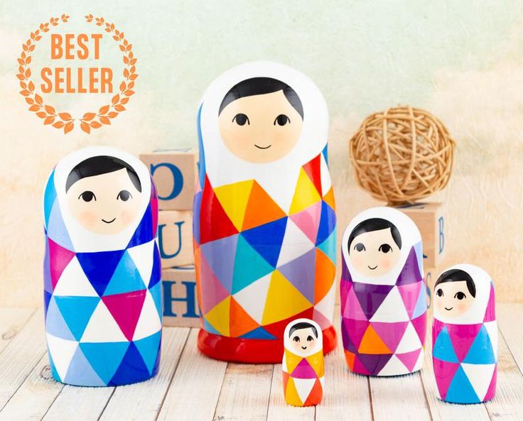 Cute Little Girl Princess with Snowflake Pattern Colorful Handmade Wooden Russian Nesting Dolls Matryoshka Dolls Set 10 Pieces for Gift Home Decoration Winterworm Cute Little Girl Princess with Snowflake Pattern Colorful Handmade Wooden Russian Nesting Dolls Matryoshka Dolls Set 10 Pieces for Gift Home Decoration Winterworm