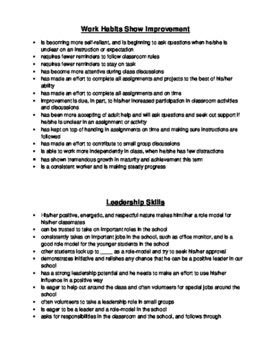 over 125 report card comments freebie cover page report card report card cover