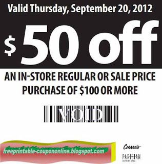 Absolutely free Printable Carson Pirie Scott Coupon codes Printable graphic regarding Carson Pirie Scott Printable Coupons named Cost-free Printable Carson Pirie Scott Discount coupons Printable