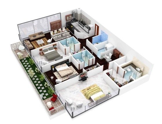 239 best Planos images on Pinterest Floor plans, Little houses and - plan de maison 3d gratuit 239 best Planos images on Pinterest Floor plans, Little houses and - plan de maison 3d gratuit