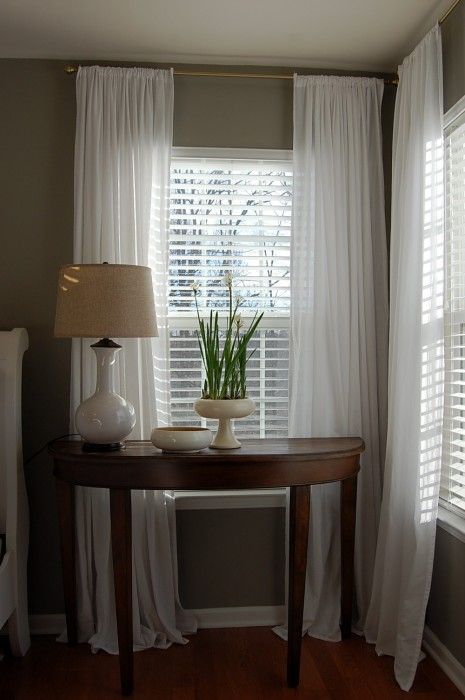 master bedroom | home | house blinds, curtains, curtains with blinds