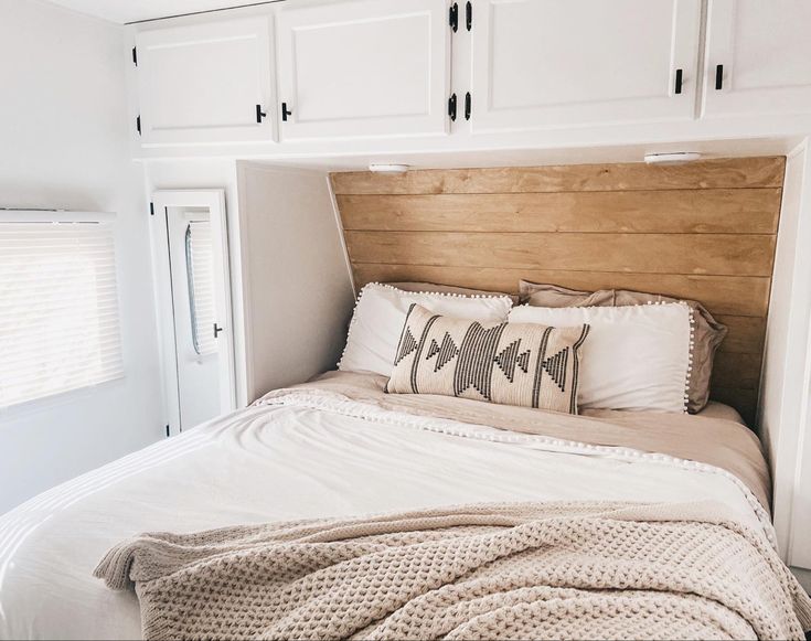 travel trailer bedroom remodel in 2021 | Remodel bedroom, Camper