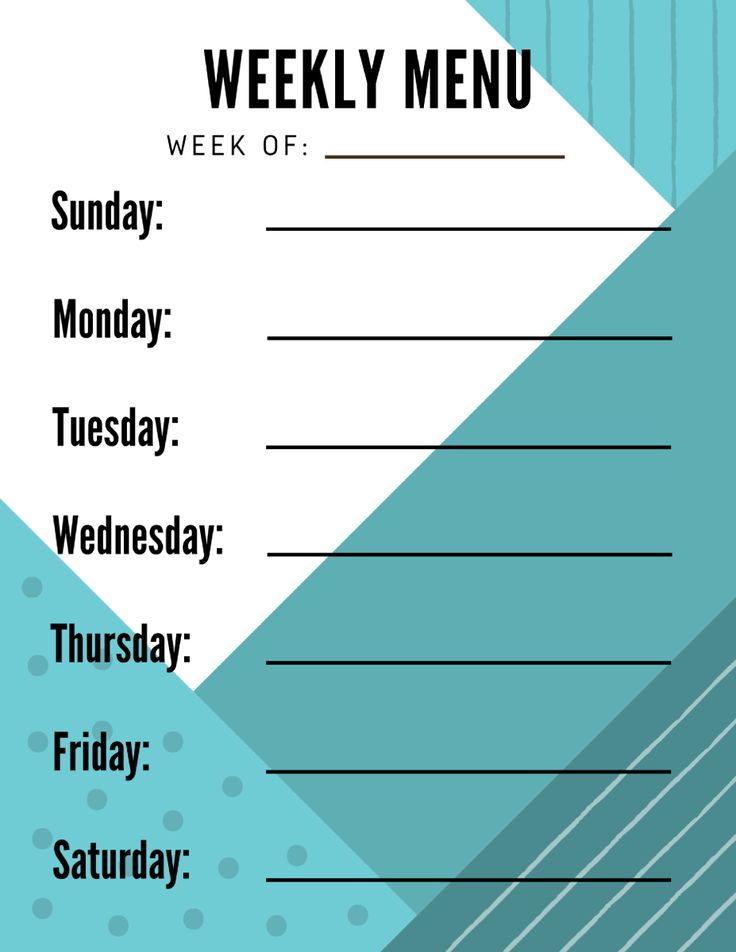 Pinterestu0027teki 25u0027den fazla en iyi Menu planning printable fikri - weekly menu Pinterestu0027teki 25u0027den fazla en iyi Menu planning printable fikri - weekly menu