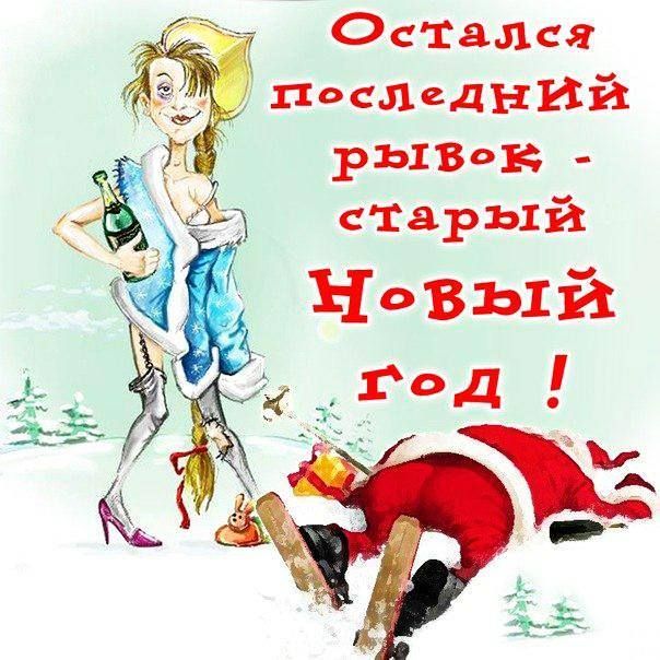 Картинки смешные старый новый год, дню защитника