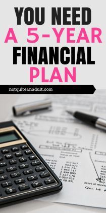 A 5 year plan can be the difference between success and failure for so many of u...