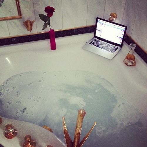 Netflix in the bathtub = perfection | Bath time, Bubble bath, Relax