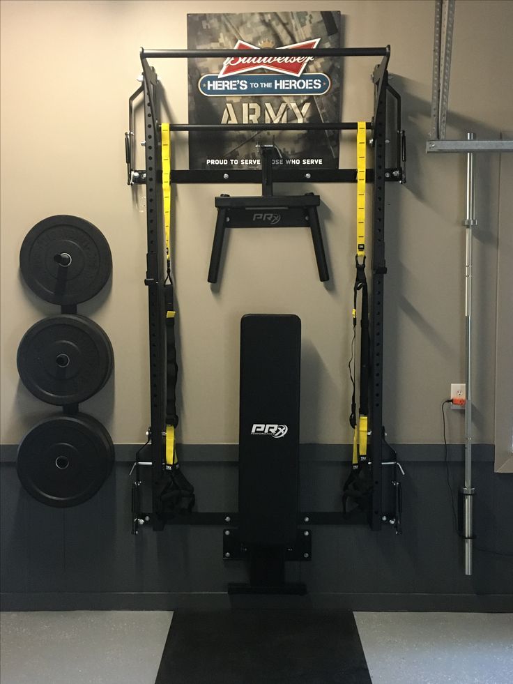 PRx Profile® Flat Folding Bench | Gym room at home, Home gym design