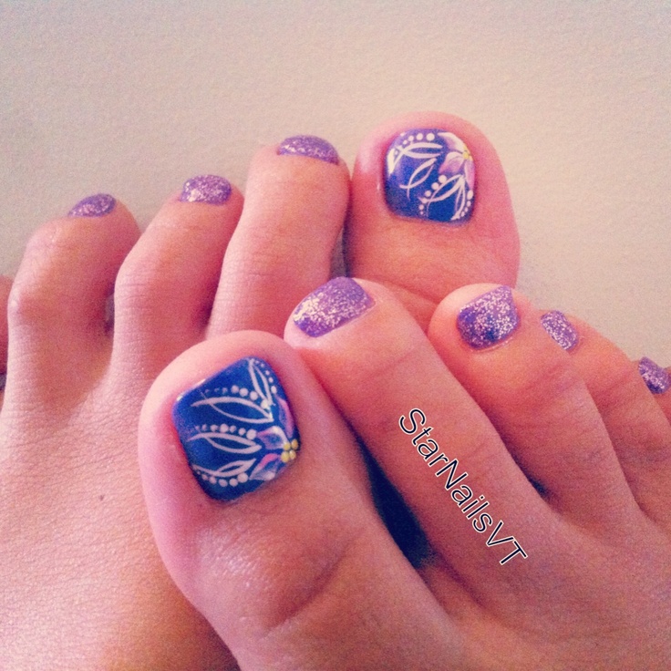 Best 10+ Purple Toe Nails Ideas On Pinterest Purple Toes, Flower Sparkly purple toe nails and pretty flowers - Best 10+ Purple Toe Nails Ideas On Pinterest Purple Toes, Flower