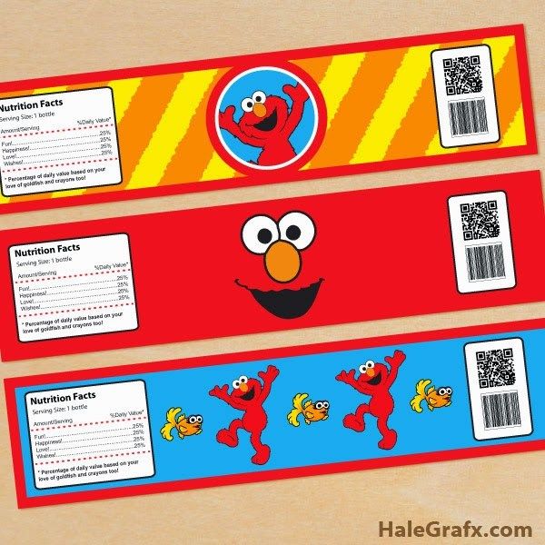 FREE Sesame Street Party Printables | Sesame street birthday party, Elmo birthday party, Sesame ...