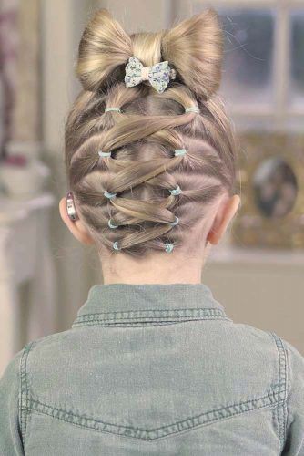 46 NETTE MÄDCHEN HAARSTYLE FÜR IHRE KLEINE PRINZESSIN #haarstyle #kleine #mad...