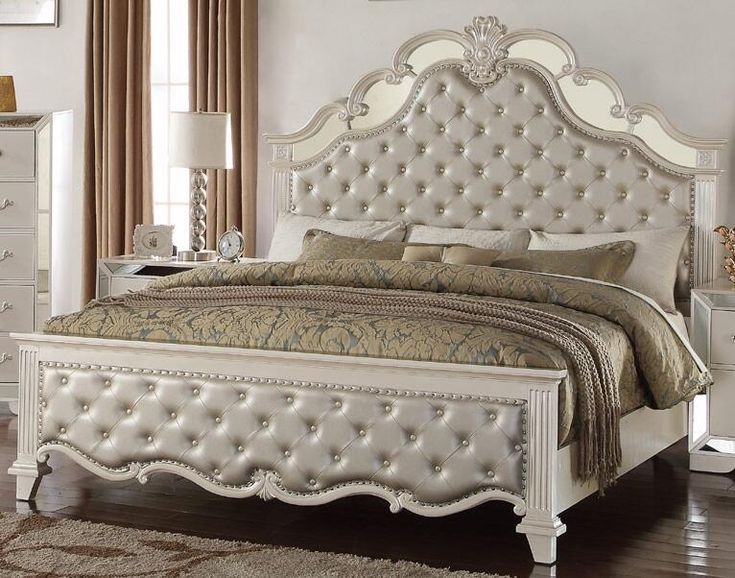 Cosmos Furniture Soniaqueenbedset 5 192 16 Queen Sized Bedroom Sets King Size Classic Cosmos Furniture Soniaqueenbedset 5, Bevelle King Bed Frame