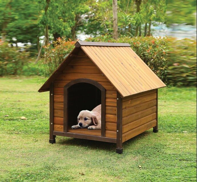 Acme 98206 Woody Ii Country Design Pet Dog House With Wood