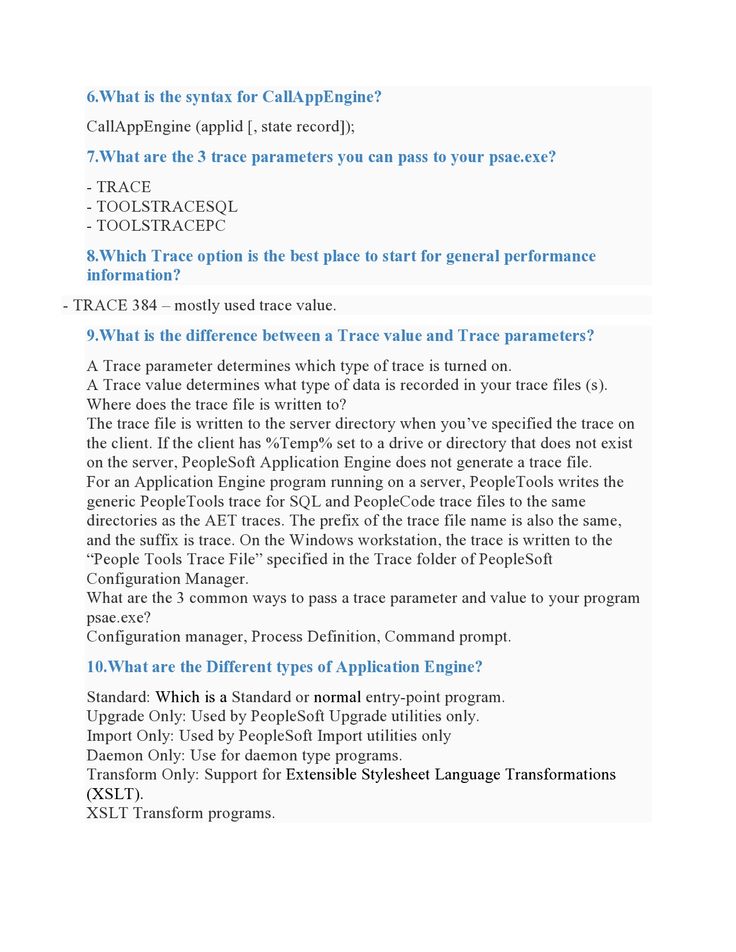 standard interview questions