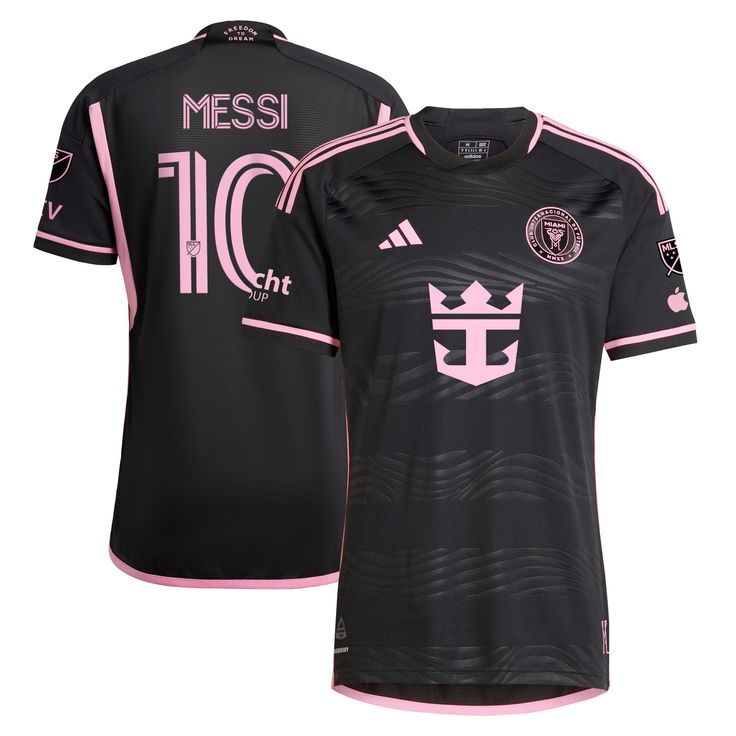Lionel Messi Inter Miami CF adidas 2024 La Noche Authentic Player