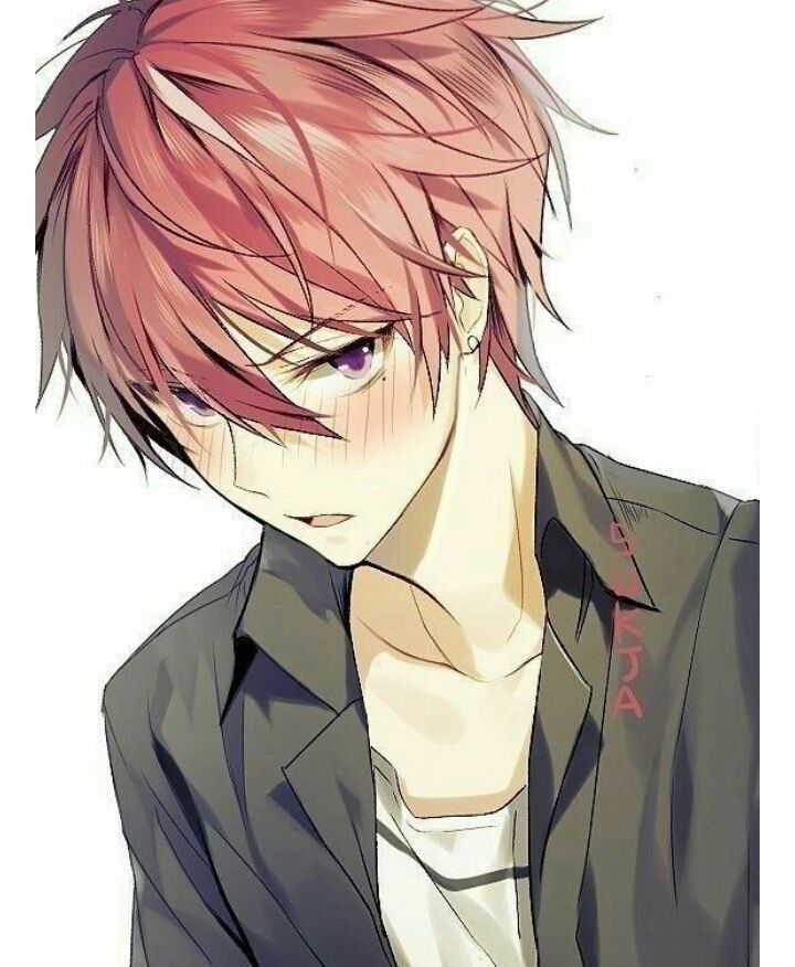 Red haired anime boys