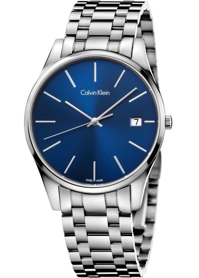 Calvin klein hot sale watches blue dial