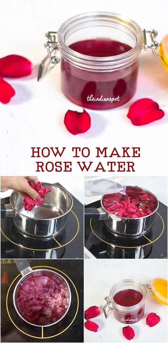 Incredible Make Rose Water At Home References Interior Design Ideas & Home Decorating Inspiration HOW TO MAKE ROSE WATER AT HOME Rose water, Natural beauty tips, How