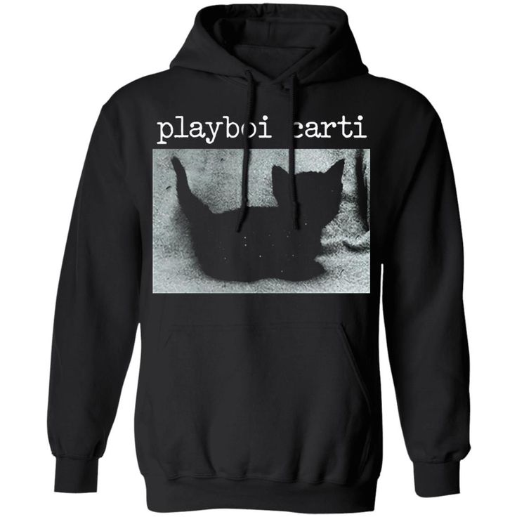 Playboi carti black cat hoodie sale